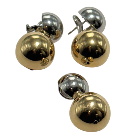 Earrings and pendant