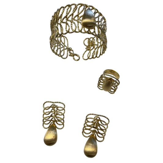 Italian 925 Bangle and earrings set